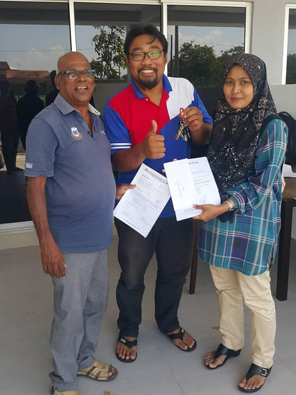 Sesi Penyerahan Kunci Taman Temerloh Makmur